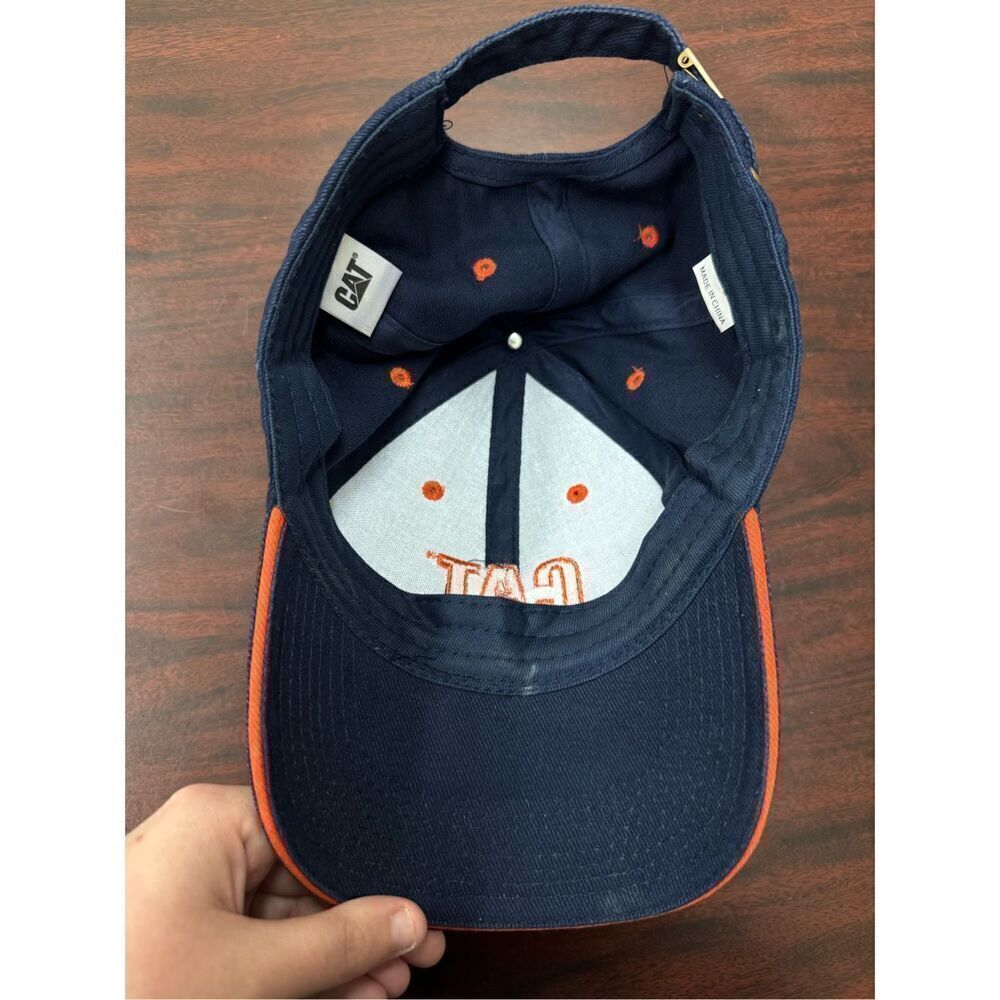 CAT Navy Baseball Hat - Picture 3 of 3